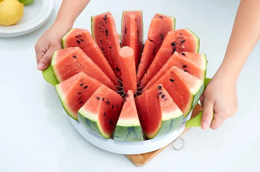 Новый оригинальный резак для арбуза из нержавеющей стали ломтерезка Ломтерезка |