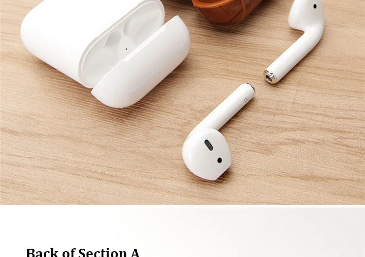 Сумка из натуральной кожи для apple airpod bluetooth беспроводной наушник чехол из крокодиловой кожи чехол для Air pod 1 2 Funda Чехол Коробка