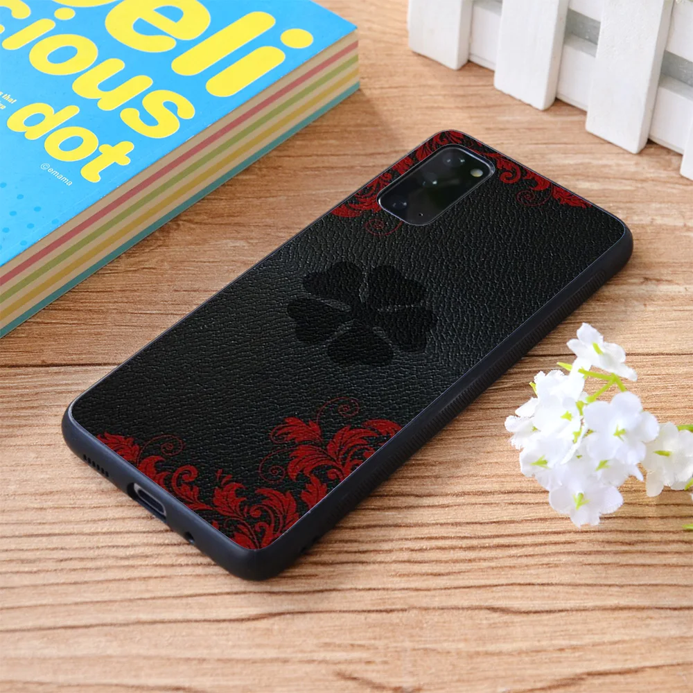 

For Samsung Galaxy Black clover Soft TPU border Samsung Galaxy Case
