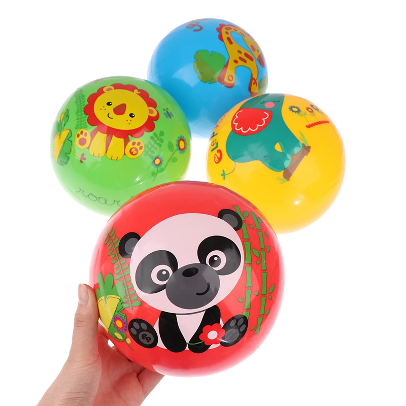 

Cartoon Animal Soft Inflatable Grasp Play Ball Basketball Kindergarten Outdoor Baby Body Coordination Training Toys New