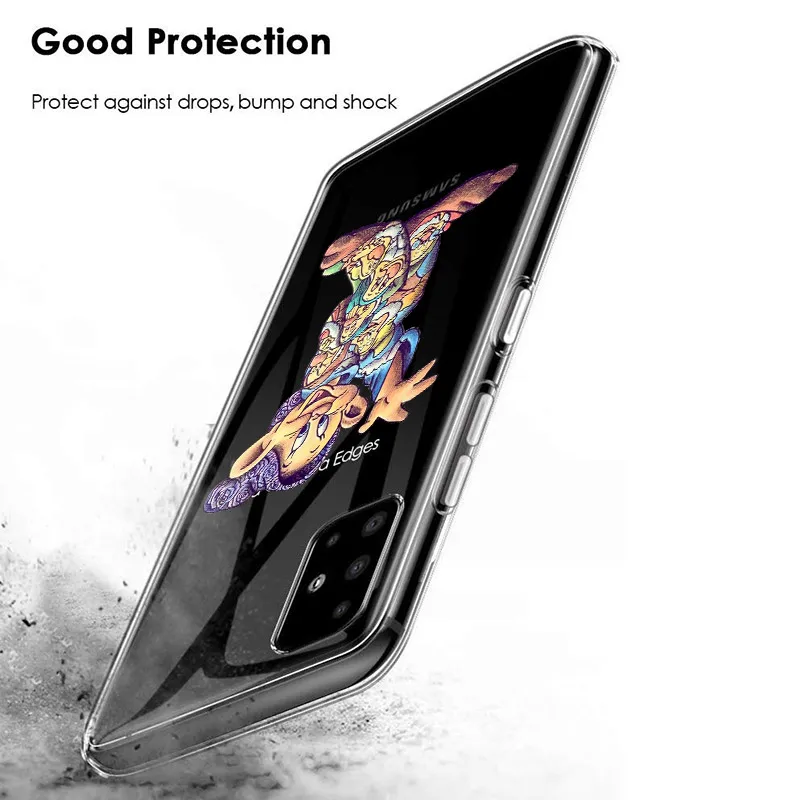 Mickey Mouse Silhouette For Samsung Galaxy A01 A11 A12 A22 A21S A31 A41 A42 A51 A71 A32 A52 A72 A02S Silicone Phone Case