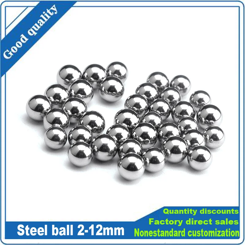 5-300PCS Steel Balls 2mm 3mm 4mm 5mm 6mm 7-12mm Pocket Shot Outdoor Hunting Slingshot Pinball Carbon Steel Shooting Accessories