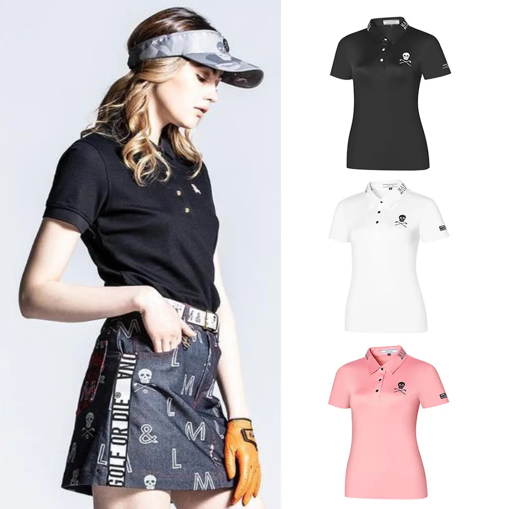 

Женская одежда для гольфа, рубашки-поло, лето 2022, новая спортивная одежда для гольфа с короткими рукавами A2208