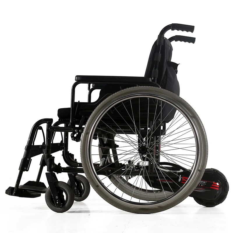 Folding wheelchair 8 дюймов контроллер электромотора для инвалидной коляски с помощью интеллигентая(ый) преобразования Наборы с литиевой Батарея - Цвет: Folding wheelchair