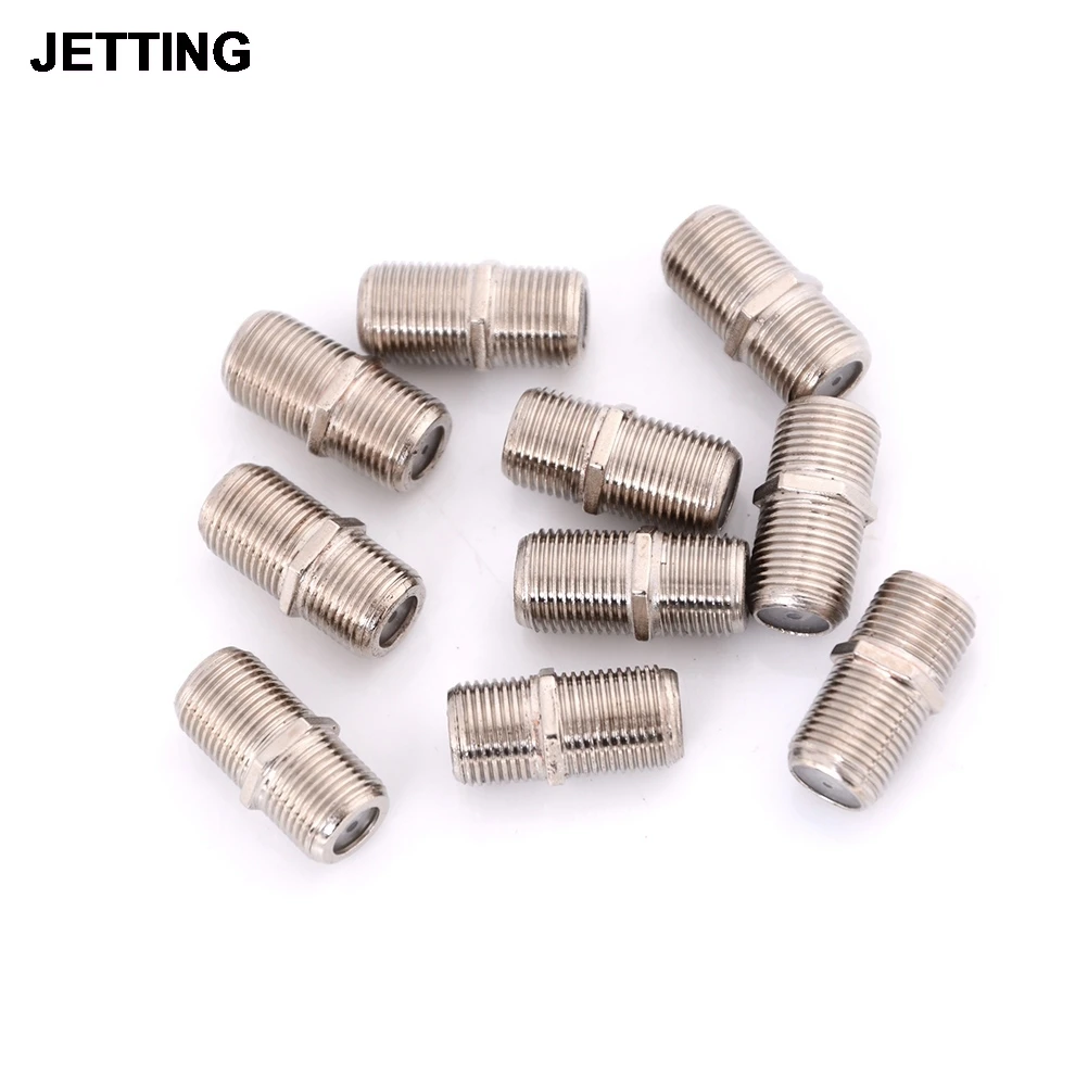 10 шт./пакет алюминиевого сплава столярные бочки разъем F Соединительный адаптера