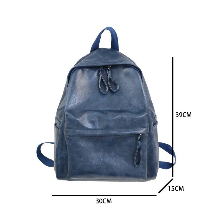 

Women Backpack High Quality Pu leather Large Backpacks For Laptop School Bag for Teenage Girls Travel Bagpack Mochila Feminina