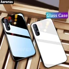 Чехол Auroras для OPPO Reno 3 Pro 4G, чехол из закаленного стекла, жесткая задняя крышка для OPPO Reno 3 Pro, противоударный чехол Reno 4 Reno 5 Pro