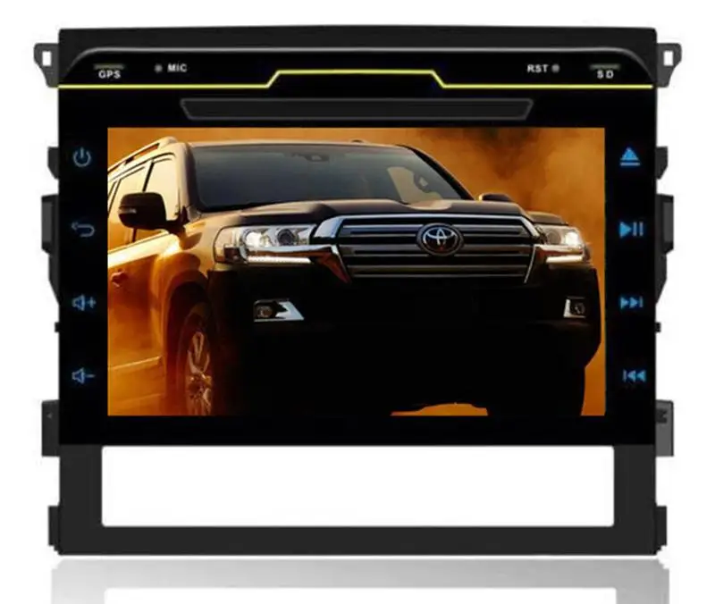 

10.1" Car DVD player with GPS(optional),audio Radio stereo,USB/SD,AUX,BT/TV,car multimedia headunit for Toyota LAND CRUISER 2016