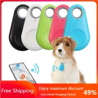 pet smart gps tracker mini anti lost waterproof bluetooth locator tracer for pet dog cat kids car wallet key collar accessories