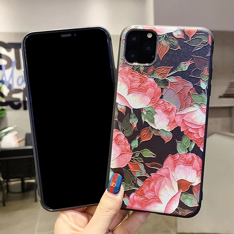 Мягкий чехол из ТПУ для iPhone 11 12 Mini Pro Max SE 2020 XR XS 8 7 6s 6 Plus | Мобильные телефоны и