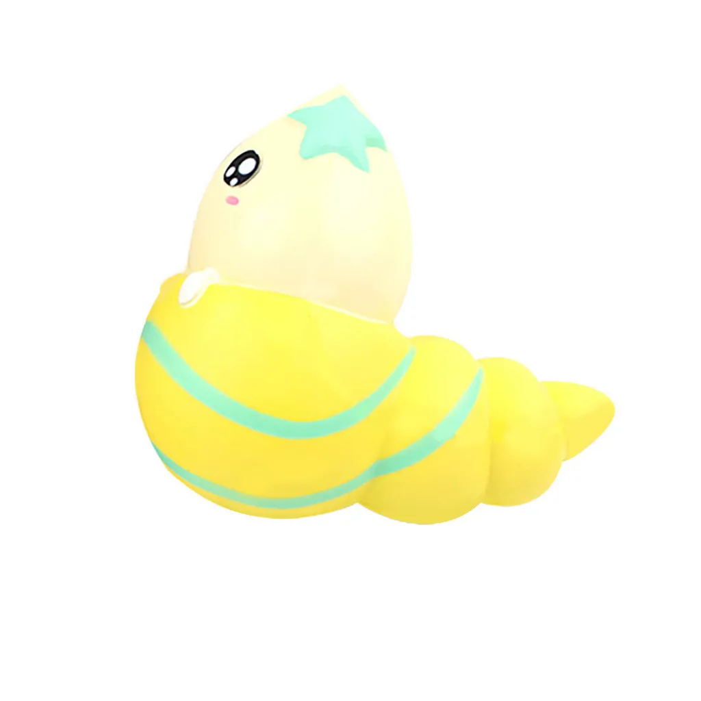 

Kawaii Simulation Conch PU Slow Rebound Children Vent Decompression Toy Jumbo Sea Snail Cartoon Slow Rising Toys Fun Gifts 2021#
