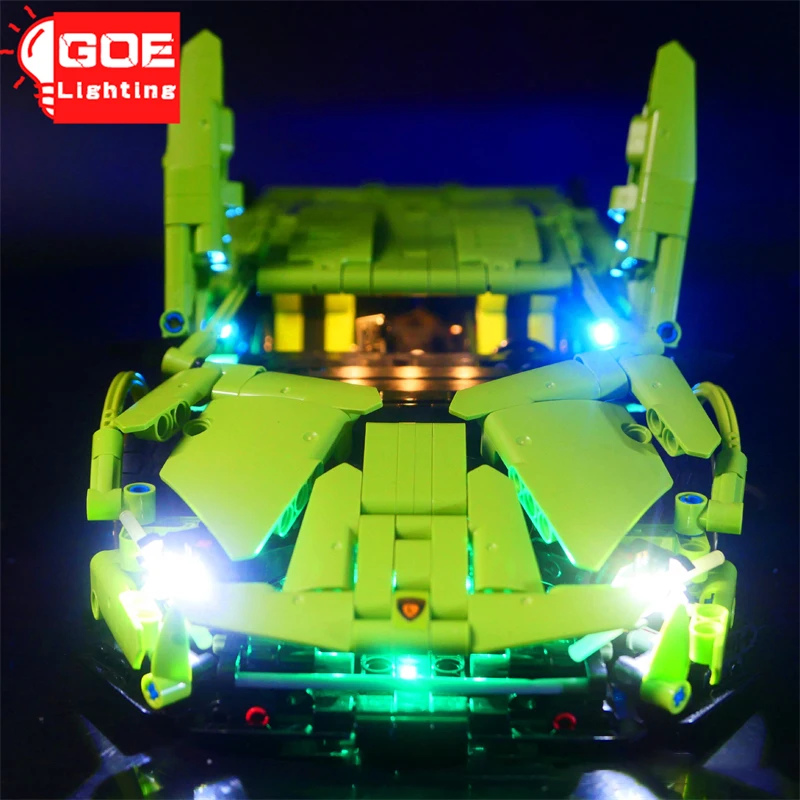 GOE светильник ING фирменный комплект со светодиодный Ной подсветкой для Lego T2007 Rambo