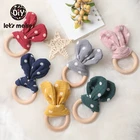 1 шт., детская игрушка из силикагеля с ушками кролика