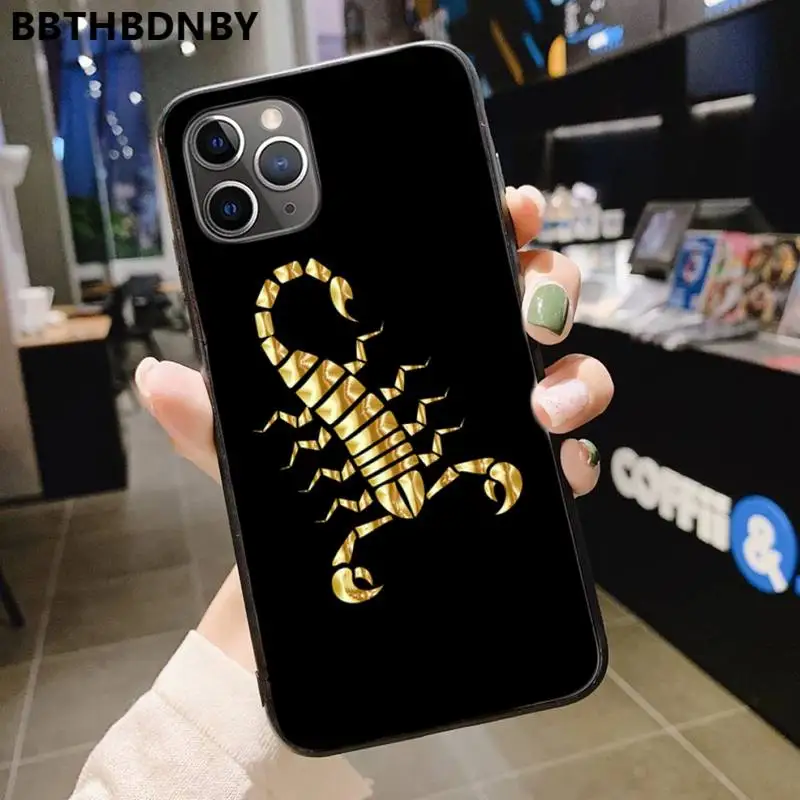 

Animal crab scorpion Phone Case for iPhone 11 12 mini pro XS MAX 8 7 6 6S Plus X 5S SE 2020 XR