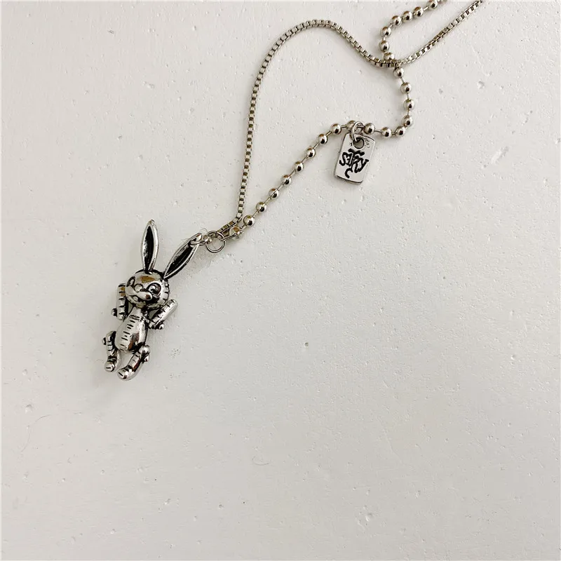 Подвеска в виде кролика стиле интернет знаменитостей для мужчин и