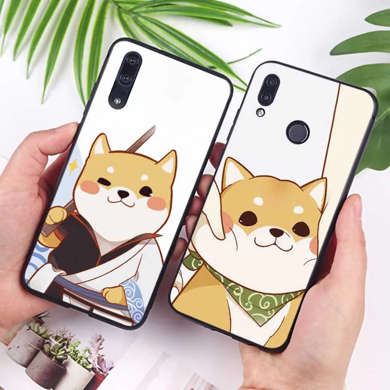 Для Xiaomi Redmi note 7 8 pro 7a k20 5 6 4x Мягкий силиконовый чехол для телефона Косплей shiba Лисья