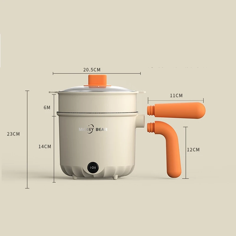 Многофункциональная электрическая плита горячий горшок мини-антипригарная