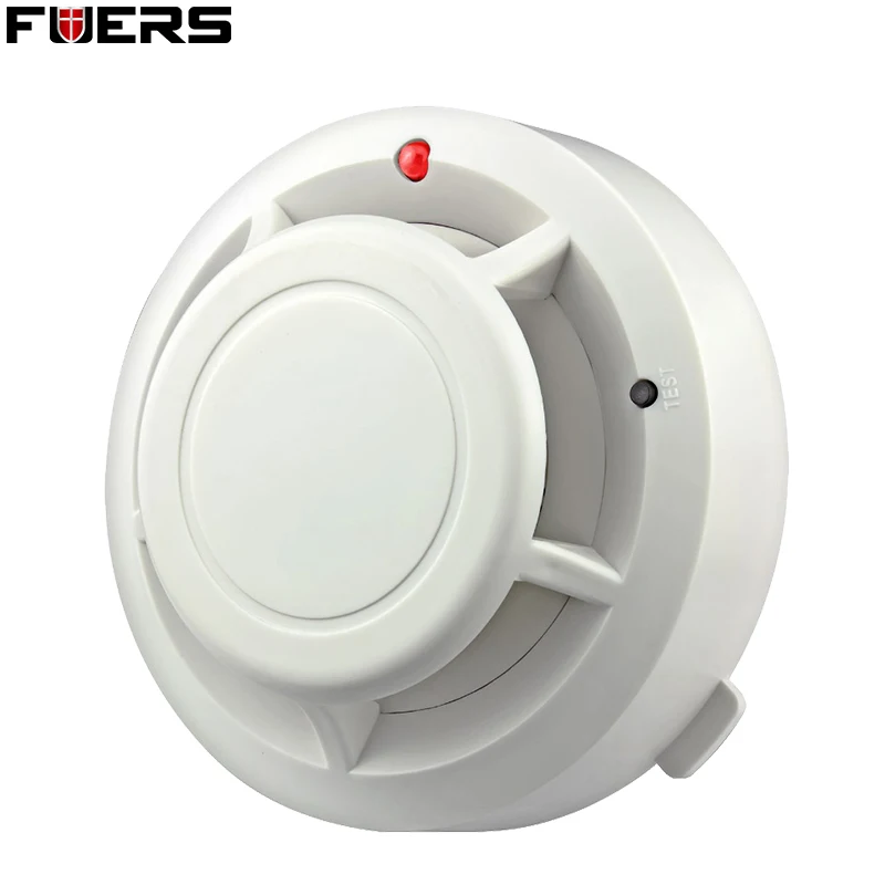 

FUERS Independent Smoke Detector Sensor Fire Alarm Home Security System High Sensitive Smart Fire Equipment Smoke Detectors