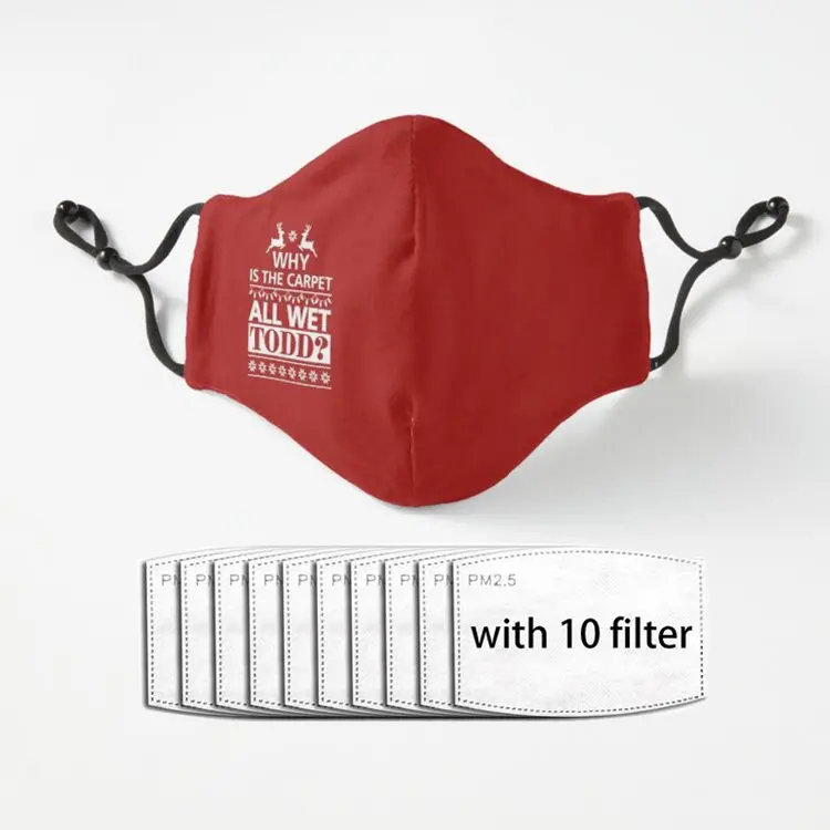 И почему коврик все мокрый Тодд маска для взрослых многоразовая лица из