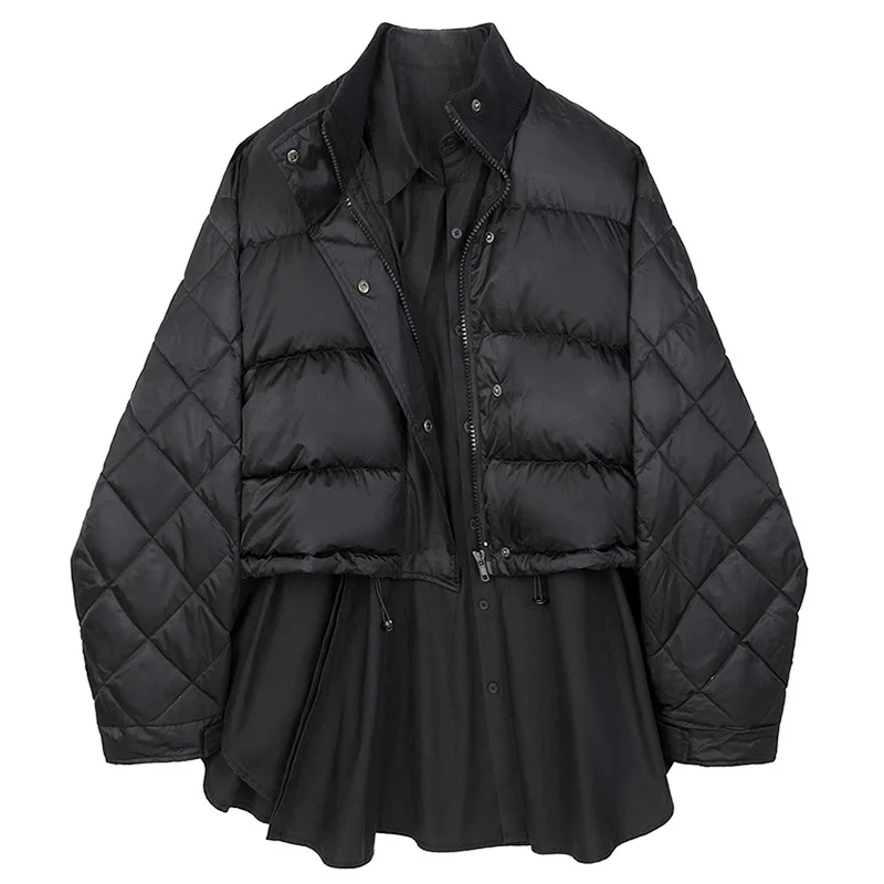 

Winter Plus Size Clothes Coat And Jackets Women Thicken Warm Coat Loose And Thin Cotton Clothes Plus Size Clothing Women Padded