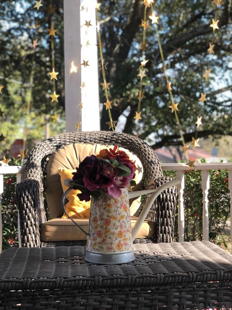 Гирлянда из 4 звёзд украшение на день рождения висячая Бумажная гирлянда флажки