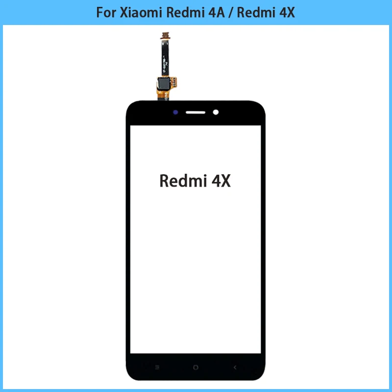 10 шт. Новый сенсорный экран 5 0 дюйма для Xiaomi Redmi 4A Сенсорная панель дигитайзер