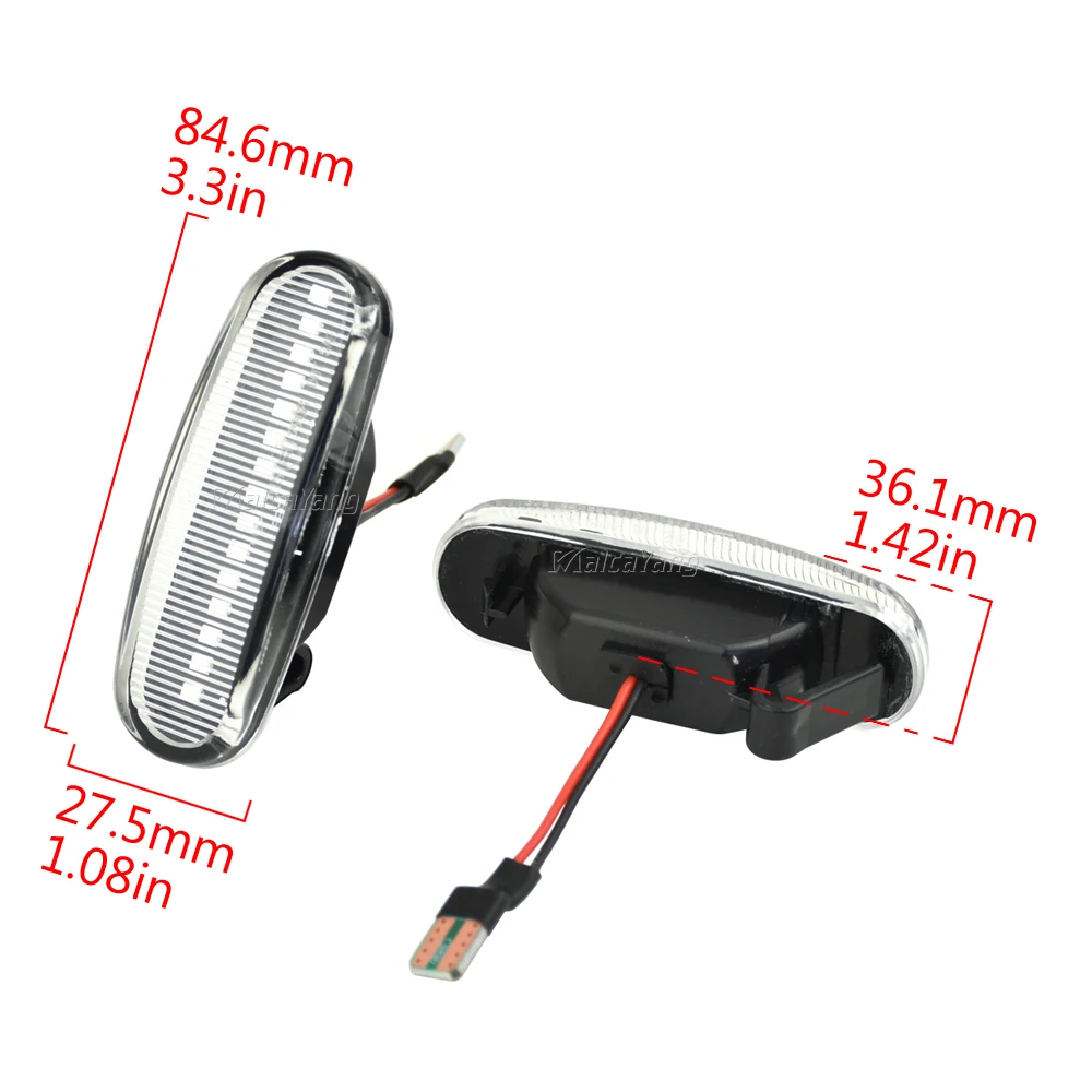 For Fiat Panda 169 Grande Punto Multipla Doblo Fiorino Linea Idea Stilo Dynamic LED Side Marker Light Blinker Repeater Lamp
For Fiat Panda 169 Grande Punto Multipla Doblo Fiorino Linea Idea Stilo Dynamic LED Side Marker Light Blinker Repeater Lamp