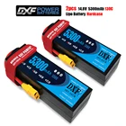 2 шт., автомобильный аккумулятор 14,8 в мАч C MAX 260C HardCase TXT60 для радиоуправляемой машины Traxxas X-maxx 1:10 1:8, грузовик REDCAT LOSI