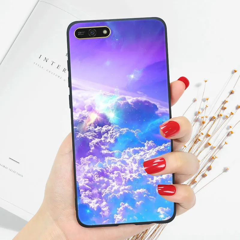 oo2 Яркий чехол huawei Y5 Y5 Y6 Prime Lite Y6 67 чехол Глянцевая задняя крышка для телефона Y5 чехол s - Цвет: oo2