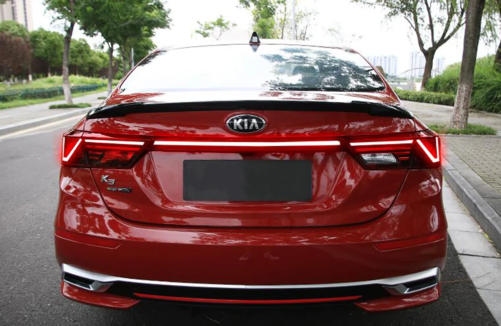 Светодиодный задний багажник полосы светильник для Kia K3 Форте Cerato 2019 2020 2021 стоп