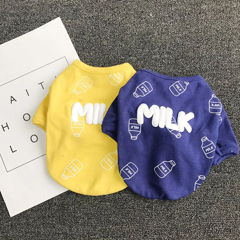 Одежда для собак чихуахуа на весну и лето Повседневная рубашка одежда щенков