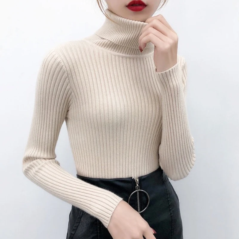 Sueter mujer invierno 2019 мягкий Элегантный женский свитер женская одежда с длинным рукавом
