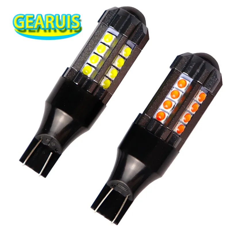 10 шт. 12 В - 20 T15 23 SMD 3030 LED W16W 921 912 T16 902 Светодиодные лампы 5 Вт 0 4 А выпуклые
