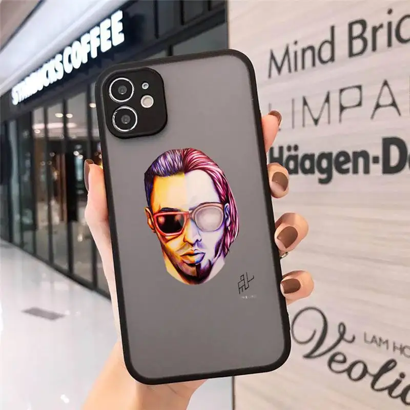 

PNL Rapper Phone Cases Matte Transparent for iPhone 7 8 11 12 s mini pro X XS XR MAX Plus cover funda