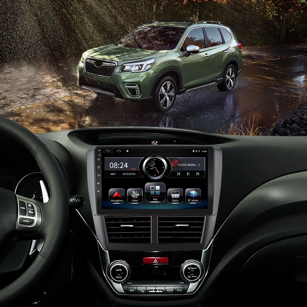Мультимедийный плеер для Subaru Forester Impreza 2 Din Android 2008 2009 2010 2011 2012 2013