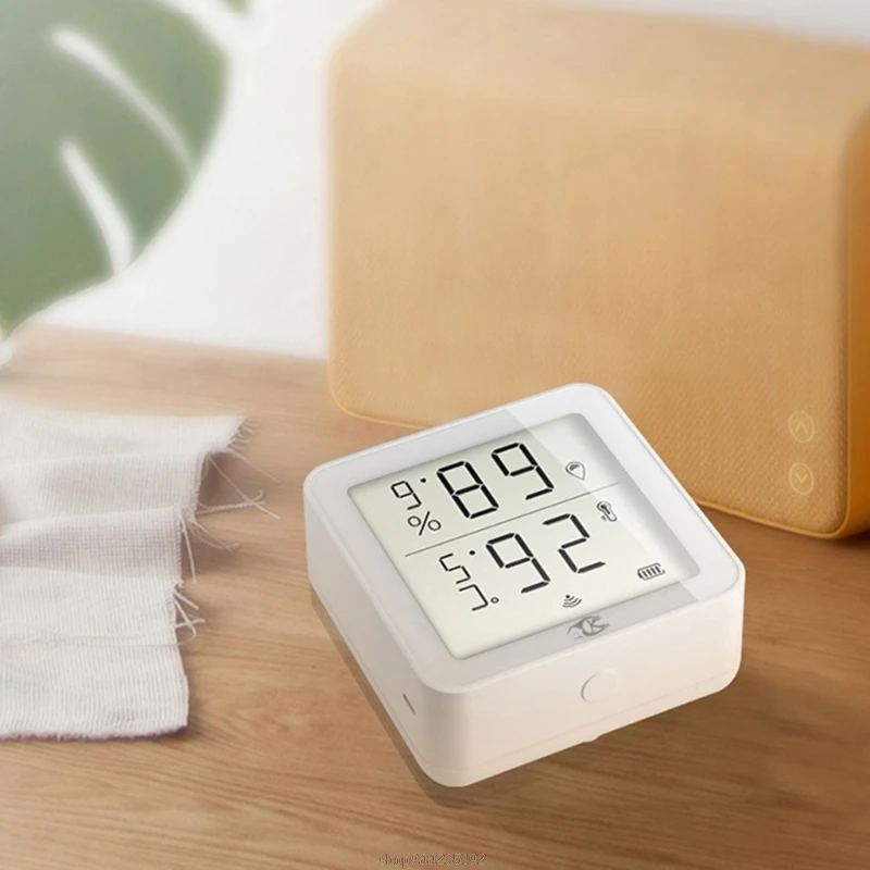 

WiFi Tuya Temperature Humidity Sensor for Smart Home App Alert Monitoring Indoor Hygrometer Thermometer Linkage F04 21 Dropship