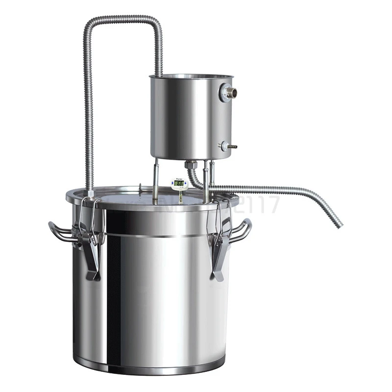 

Durable home moonlight distiller, alcohol brewer, whisky, water, basic wine, oil and beer, stainless steel and copper