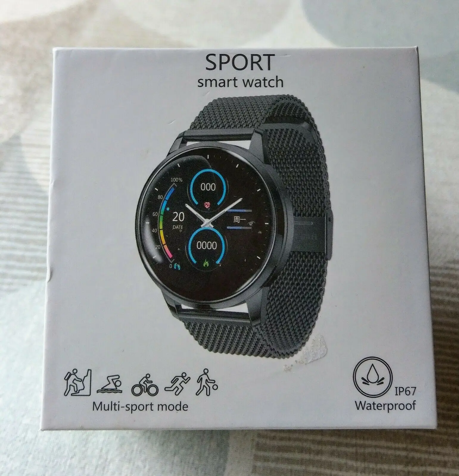 

Smart Watch Activity Tracker Fitness Sport Bluetooth for iOS Android Step