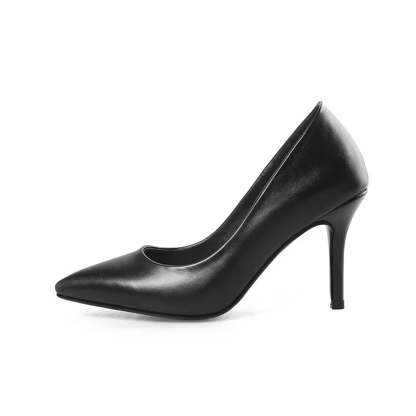 Женские узкие туфли лодочки ESVEVA из искусственной кожи с острым носком на тонком