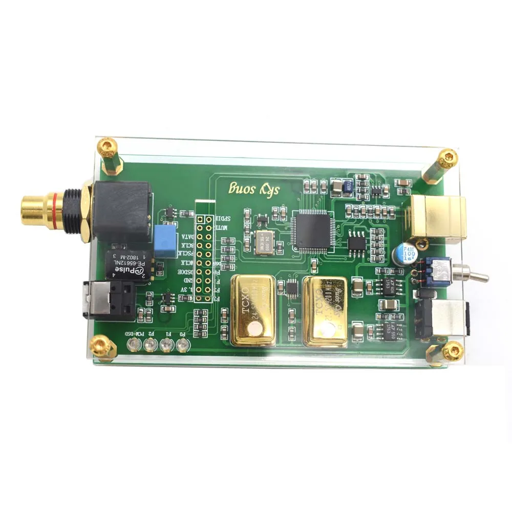 Lusya XMOS XU208 асинхронный USB коаксиальный волокна Выход цифровой Интерфейс IIS DSD256 Spdif