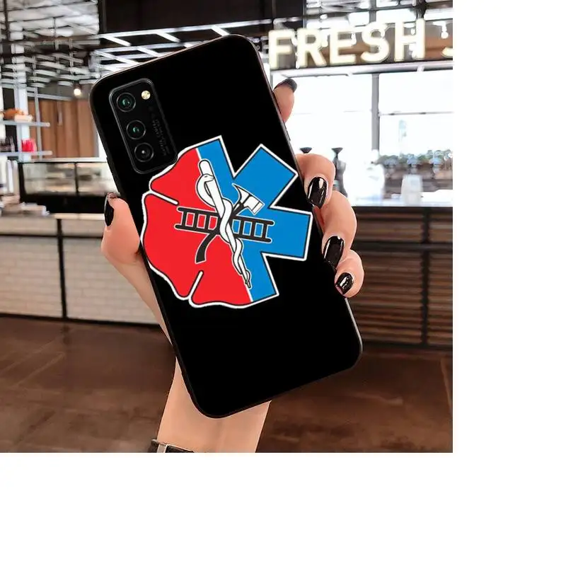 

EMT EMS Medical Rescue DIY Luxury Phone Case for Samsung S20 plus Ultra S6 S7 edge S8 S9 plus S10 5G