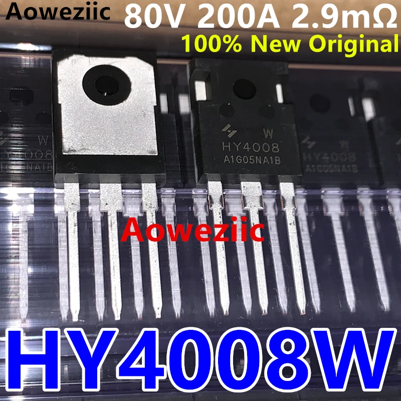 Инвертор Aoweziic 10 шт./лот HY4008W HY4008 200A 80V 2.9mΩ TO-247 ультра чип 100% Новый оригинальный