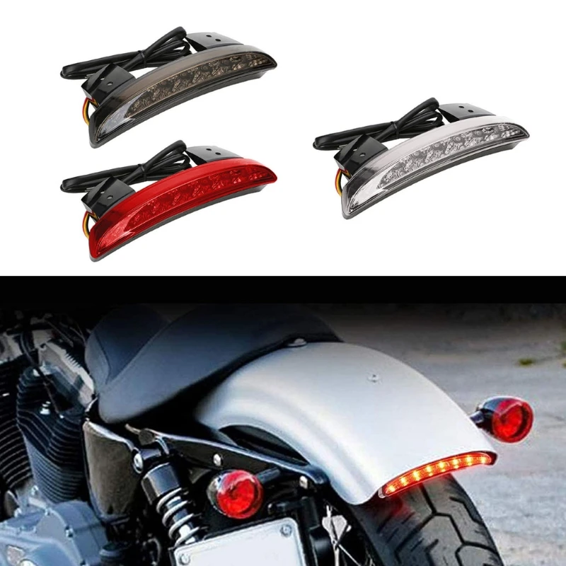Задние края мотоцикла светодиодная задняя фара для Sportster 883 1200 запчасти освещения