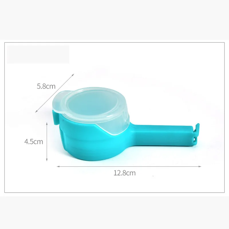 

Multifunctional sealing clip food preservation sealing clip moisture-proof discharge spout plastic bag clip snack bag sealing