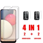 Защитные стекла для Samsung Galaxy A02S, защита для экрана A 02 S A02 S A 02 S Samsun A12 A 12, защитная пленка для объектива камеры