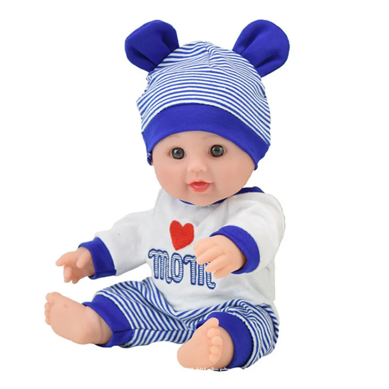 Мягкие виниловые куклы Новорожденные реалистичные игрушки для девочек и малышей
