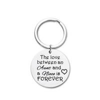 aunt gifts from niece keychain the love between an aunt and niece is forever aunt wedding gifts for aunts women key ring