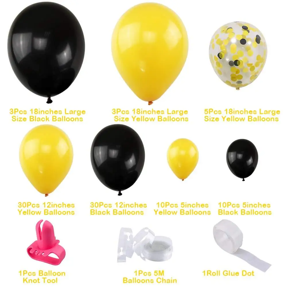 Шмель вечерние шары Арка гирлянда воздушные гирлянды комплект 99 упаковка 12