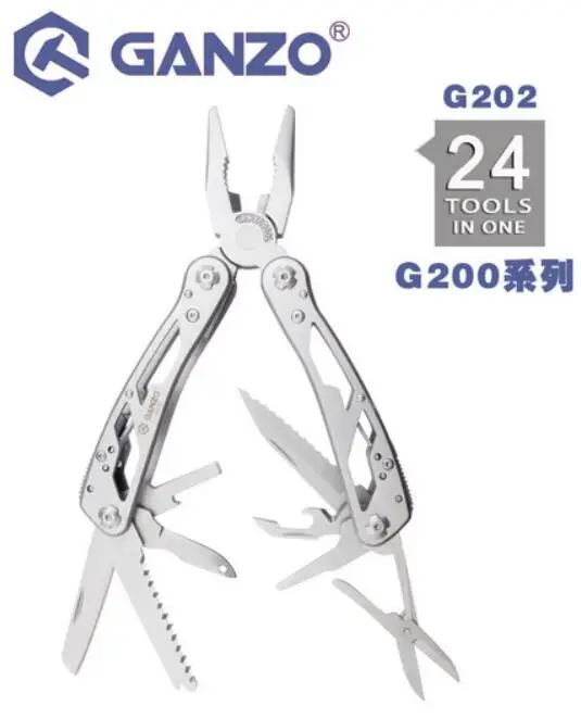Набор ручных инструментов Ganzo Firebird G202 24 в 1 портативные плоскогубцы Мультитул