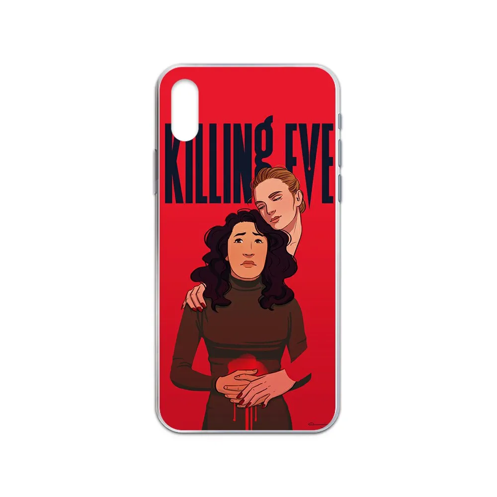 Killing Eve TV series 3D hoesjes Прозрачный чехол для телефона iphone 4 4S 5 5C 5S 6 6S PLUS 7 8 X XR XS 11 PRO SE 2020